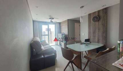 Apartamento com 2 dormitórios à venda, 47 m² por R$ 318.000,00 - Taboão - São Bernardo do Campo/SP