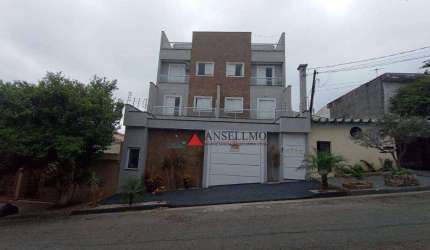 Apartamento com 2 dormitórios à venda, 58 m² por R$ 445.200,00 - Vila Scarpelli - Santo André/SP