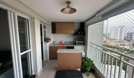 Apartamento maravilhoso com 3 dormitórios à venda, 95 m² por R$ 1.010.000 - Jardim Chácara Inglesa - São Bernardo do Campo/SP