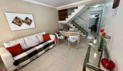 Sobrado com 2 dormitórios para alugar, 98 m² por R$ 3.686,00/mês - Jardim do Mar - São Bernardo do Campo/SP