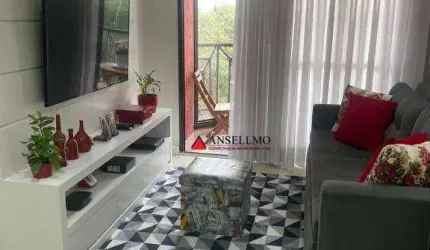 Apartamento com 3 dormitórios à venda, 69 m² por R$ 530.000,00 - Vila Euclides - São Bernardo do Campo/SP