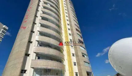 Apartamento com 3 suítes para alugar, 154 m² por R$ 9.796/mês - Vila Assunção - Santo André/SP