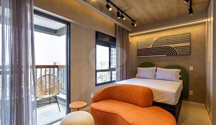 Apartamento com 1 quartos à venda em Brooklin Paulista - SP