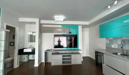 Apartamento com 1 quartos à venda ou para locação em Brooklin Paulista - SP