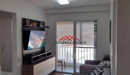 Apartamento com 2 dormitórios à venda, 57 m² por R$ 370.000,00 - Parque Residencial Flamboyant - São José dos Campos/SP