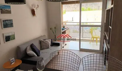Apartamento com 1 dormitório para alugar, 37 m² por R$ 3.510,00/mês - Centro - São José dos Campos/SP