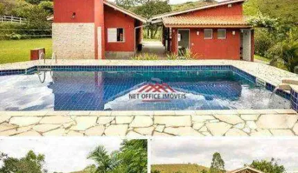 Chácara com 3 dormitórios à venda, 2000 m² por R$ 850.000,00 - Freitas - São José dos Campos/SP