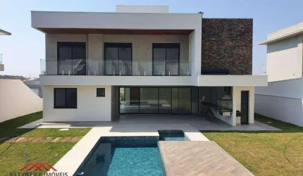 Casa com 4 dormitórios à venda, 437 m² por R$ 5.000.000,00 - Condomínio Reserva do Paratehy - São José dos Campos/SP