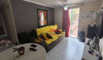 Apartamento com 2 dormitórios à venda, 48 m² por R$ 265.000,00 - Bosque dos Eucaliptos - São José dos Campos/SP