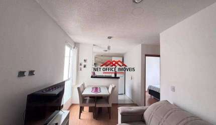 Apartamento com 2 dormitórios à venda, 42 m² por R$ 195.000,00 - Residencial Frei Galvão - São José dos Campos/SP
