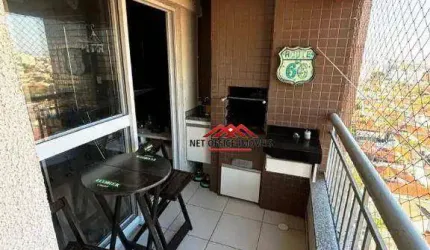 Apartamento com 2 dormitórios à venda, 65 m² por R$ 590.000 - Parque Industrial - São José dos Campos/SP