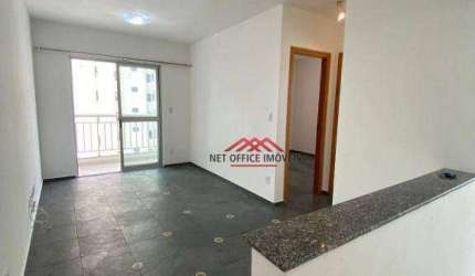 Apartamento com 1 dormitório para alugar, 48 m² por R$ 2.664,00/mês - Vila Adyana - São José dos Campos/SP