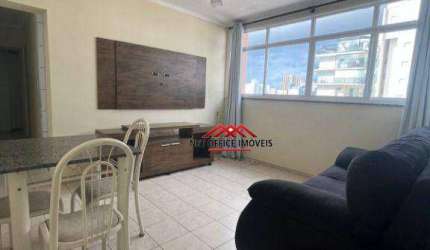 Apartamento com 1 dormitório para alugar, 50 m² por R$ 2.553,00/mês - Vila Adyana - São José dos Campos/SP