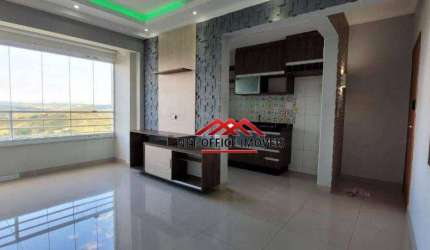 Apartamento com 2 dormitórios para alugar, 60 m² por R$ 2.570,00/mês - Jardim Del Rey - São José dos Campos/SP
