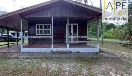 Casa pré fabricada com 3 dormitórios à venda por R$ 250.000 - Agrossolar - Cananéia/SP
