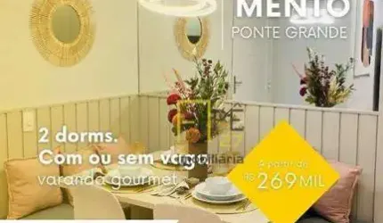 Apartamento com 2 dormitórios à venda, 38 m² por R$ 269.999,00 - Ponte Grande - Guarulhos/SP