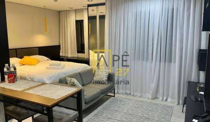 Moema - apartamento de 28m - Mobiliado Lindo impecavel - Pronto
