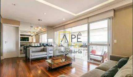 Tatuapé - apartamento de 178m 3 suites - 3 Vagas - Mobiliado