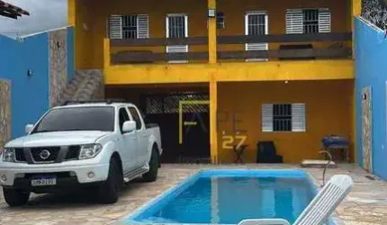 Sobrado com 4 dormitórios, 200 m² - venda por R$ 500.000,00 ou aluguel por R$ 3.000,00/mês - Acaraú - Cananéia/SP
