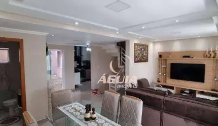 Sobrado com 3 dormitórios à venda, 131 m² por R$ 650.000,00 - Parque Novo Oratório - Santo André/SP