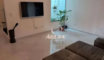 Sobrado com 3 dormitórios à venda, 187 m² por R$ 680.000,00 - Parque João Ramalho - Santo André/SP