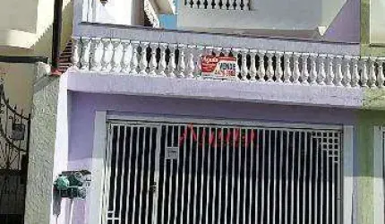 Sobrado com 3 dormitórios à venda, 210 m² por R$ 640.000,00 - Vila Curuçá - Santo André/SP