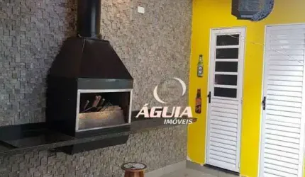 Sobrado com 3 dormitórios à venda, 166 m² por R$ 550.000,00 - Jardim do Estádio - Santo André/SP