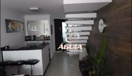 Sobrado à venda, 149 m² por R$ 575.000,00 - Vila Linda - Santo André/SP