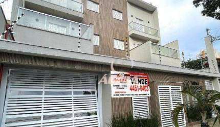 Cobertura Nova com 2 dormitórios à venda, 55 m² + 55 m² por R$690.000 - Santa Maria - Santo André/SP