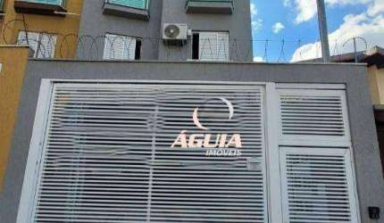 Cobertura com 2 dormitórios à venda, 54 m²+54 m² por R$ 510.000 - Vila Pires - Santo André/SP
