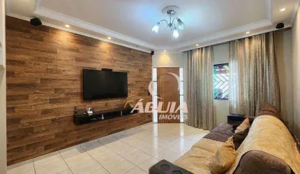 Sobrado com 3 dormitórios à venda, 137 m² por R$ 850.000,00 - Parque Jaçatuba - Santo André/SP