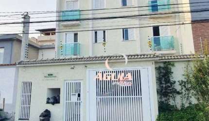 Cobertura com 2 dormitórios à venda, 40 m² por R$ 490.000,00 - Vila Curuçá - Santo André/SP