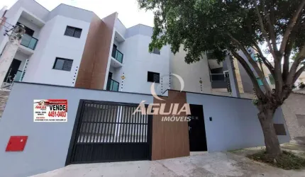 Cobertura com 2 dormitórios à venda, 54 m²+54m²  por R$ 430.000 - Vila Helena - Santo André/SP