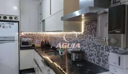 Apartamento com 2 dormitórios à venda, 78 m² por R$ 399.000,00 - Vila Curuçá - Santo André/SP