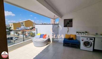 Sobrado com 2 dormitórios à venda, 130 m² por R$ 680.000,00 - Campestre - Santo André/SP