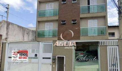Cobertura com 2 dormitórios à venda, 43 m²+ 43 m² por R$ 382.000 - Vila Luzita - Santo André/SP