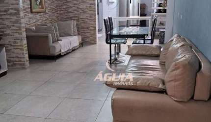 Sobrado com 3 dormitórios à venda, 163 m² por R$ 550.000,00 - Vila Camilópolis - Santo André/SP