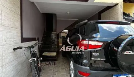 Sobrado com 2 SUÍTES à venda, 100 m² por R$ 383.000 - Vila Assis Brasil - Mauá/SP