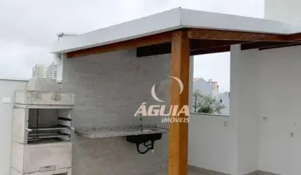 Cobertura com ELEVADOR, à venda, 52 m² +52 m² por R$ 599.999 - Santa Maria - Santo André/SP