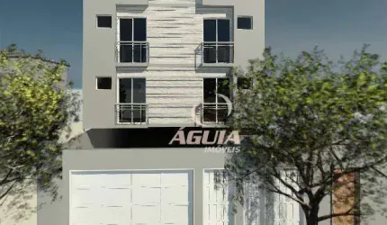 Cobertura com 2 dormitórios à venda, 48 m² + 48 m² por R$ 390.000 - Vila Pires - Santo André/SP