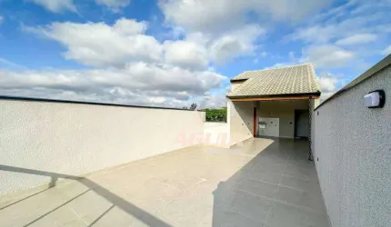 Cobertura com 2 VAGAS de garagem, à venda, 64 m² + 64 m² por R$ 520.000 - Vila Helena - Santo André/SP