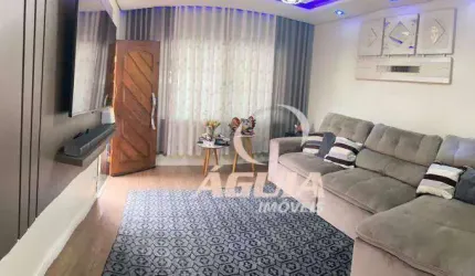 Sobrado com 2 dormitórios à venda, 140 m² por R$ 795.000,00 - Vila Curuçá - Santo André/SP