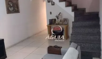 Sobrado com 3 dormitórios à venda, 200 m² por R$ 585.000,00 - Jardim Rina - Santo André/SP