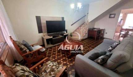 Sobrado com 3 dormitórios à venda, 293 m² por R$ 850.000,00 - Bangu - Santo André/SP