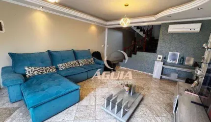 Sobrado com 3 dormitórios à venda, 366 m² por R$ 1.380.000,00 - Parque das Nações - Santo André/SP