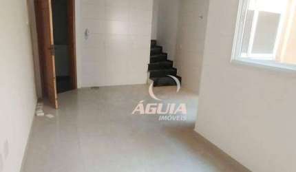 Cobertura com 2 dormitórios à venda, 50 m² por R$ 420.000,00 - Vila Camilópolis - Santo André/SP