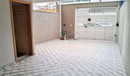 Sobrado com 3 dormitórios à venda, 112 m² por R$ 650.000,00 - Vila Curuçá - Santo André/SP