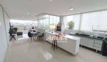 Cobertura com 3 dormitórios à venda, 83 m² por R$ 750.000,00 - Vila Curuçá - Santo André/SP
