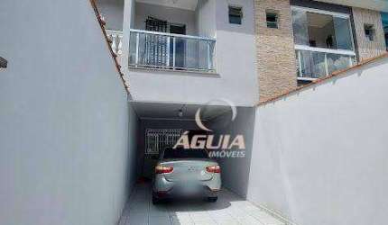Sobrado à venda, 109 m² por R$ 479.000,00 - Jardim Milena - Santo André/SP