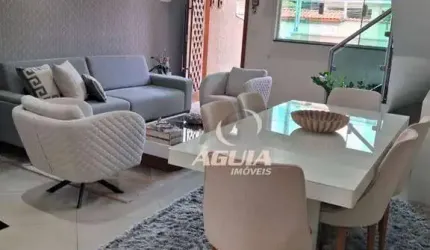 Sobrado com 3 dormitórios à venda, 147 m² por R$ 1.100.000,00 - Vila Curuçá - Santo André/SP